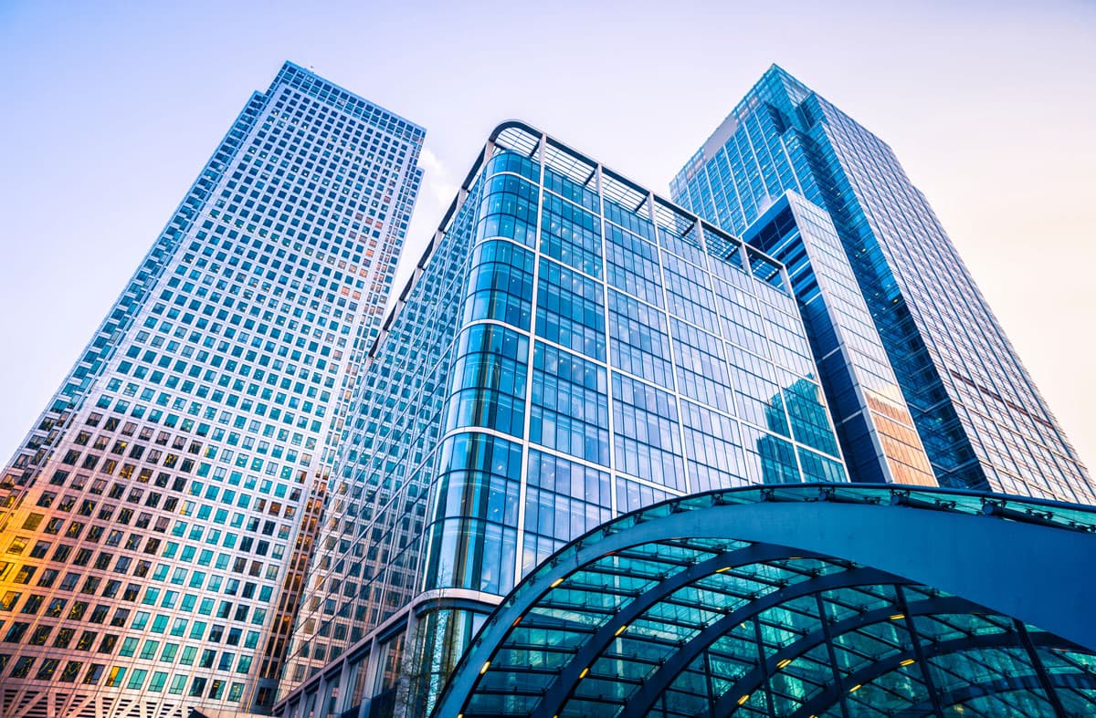 Modern office building